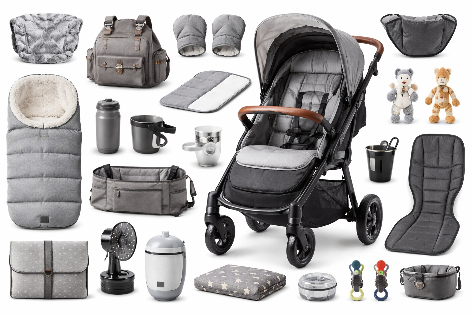 Bild zu Kinderwagen Zubehör: Must-Haves für junge Eltern